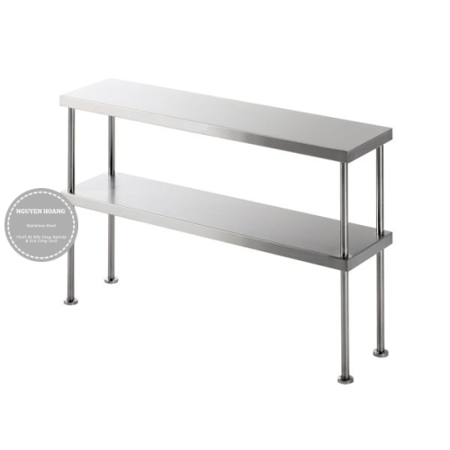 Kệ Inox Công Nghiệp 2 tầng