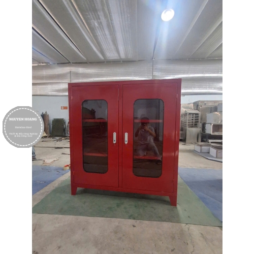 Tủ inox PCCC sơn tỉnh điện