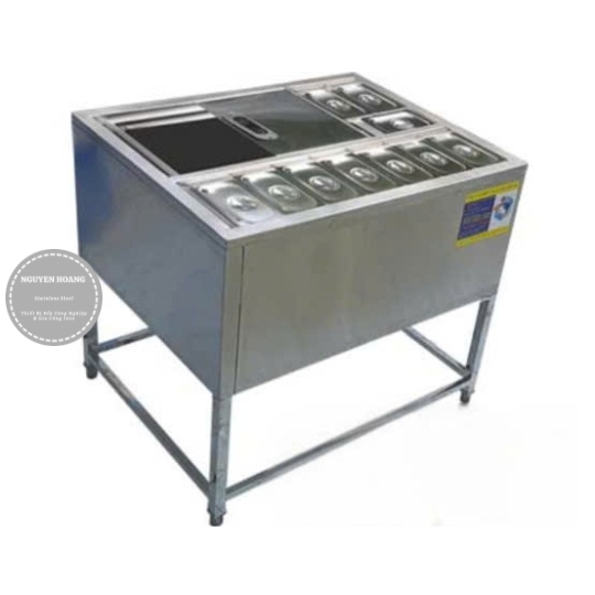 Thùng đá inox có chân