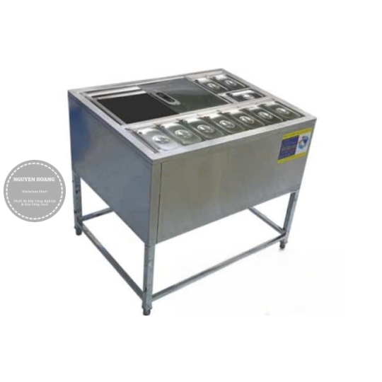 Thùng đá inox có chân