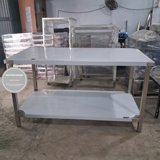 Bàn Inox 2 tầng